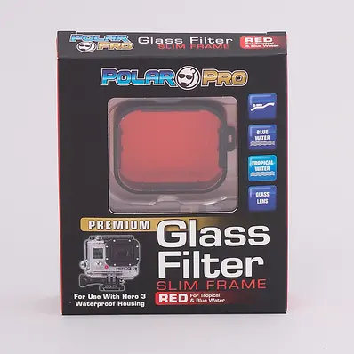 PolarPro Hero3 Glass Filters Slim Line/Red 