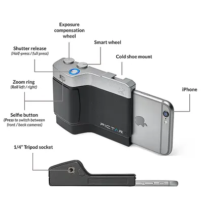 MyMiggo Pictar One Mark II Camera-Grip for iPhone 