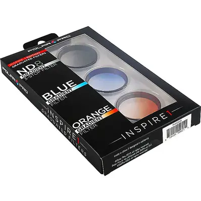 PolarPro Graduated Filters 3-Pack DJI X3 and Z3 camera and Osmo/Osmo+ 